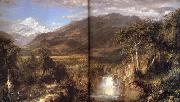 Frederick Edwin Church Le caur des Andes painting